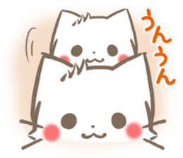 mild-fluffy-White -Everyday- sticker #7518733