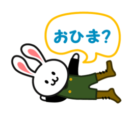 the balloon of the rabbit sticker #7518850