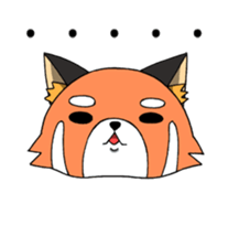 Multilingual-red panda "en" sticker #7519147