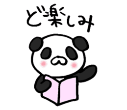 Enshu-Ben Panda!2 sticker #7519332