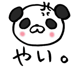 Enshu-Ben Panda!2 sticker #7519334