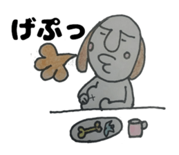 Dog boy sticker #7519398