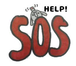 Dog boy sticker #7519401