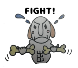 Dog boy sticker #7519425