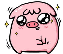 GLAD KING - QQ PIG sticker #7519868
