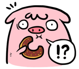 GLAD KING - QQ PIG sticker #7519874