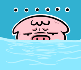 GLAD KING - QQ PIG sticker #7519882
