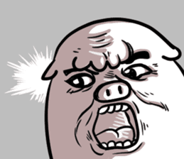 GLAD KING - QQ PIG sticker #7519883