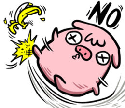 GLAD KING - QQ PIG sticker #7519891