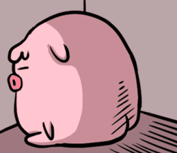 GLAD KING - QQ PIG sticker #7519894