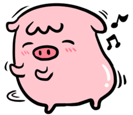 GLAD KING - QQ PIG sticker #7519897