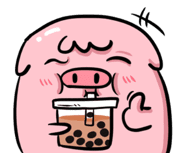 GLAD KING - QQ PIG sticker #7519905