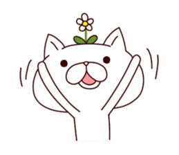 A Flower Cat 2 sticker #7519934