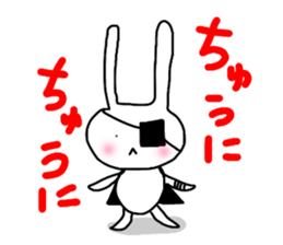 dreamy rabbit. sticker #7520028