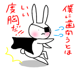 dreamy rabbit. sticker #7520029