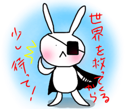 dreamy rabbit. sticker #7520035