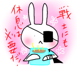 dreamy rabbit. sticker #7520045