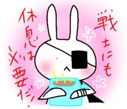 dreamy rabbit. sticker #7520045