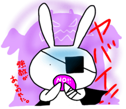 dreamy rabbit. sticker #7520049