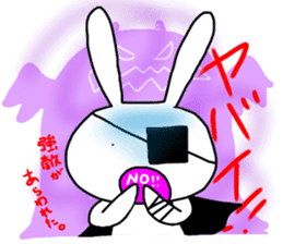 dreamy rabbit. sticker #7520049