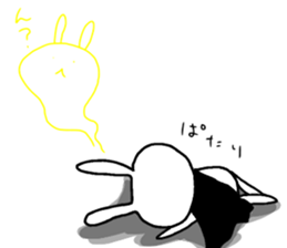 dreamy rabbit. sticker #7520052