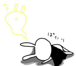 dreamy rabbit. sticker #7520052