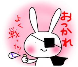 dreamy rabbit. sticker #7520053