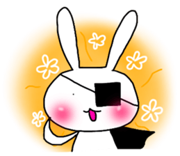 dreamy rabbit. sticker #7520061