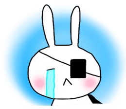 dreamy rabbit. sticker #7520062