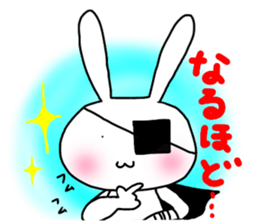 dreamy rabbit. sticker #7520063