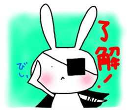 dreamy rabbit. sticker #7520064