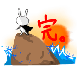 dreamy rabbit. sticker #7520067