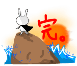 dreamy rabbit. sticker #7520067