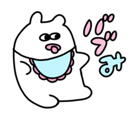 jitto miru usagi 4 sticker #7520089