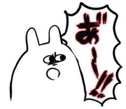 jitto miru usagi 4 sticker #7520092