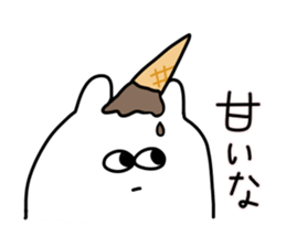 jitto miru usagi 4 sticker #7520094