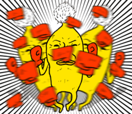 Super cute chick sticker #7520414