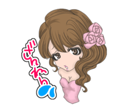 the butterfly of the night say a word. sticker #7520675