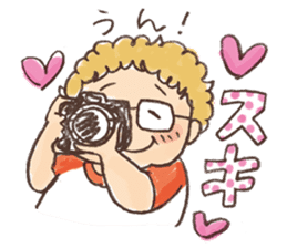 Photographer, Fujisato Ichiro sticker sticker #7520755