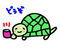 Cute turtles and seals sticker #7520835