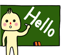 Small basket parcel sticker #7520988