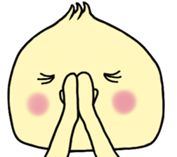 Small basket parcel sticker #7521016