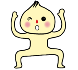 Small basket parcel sticker #7521021