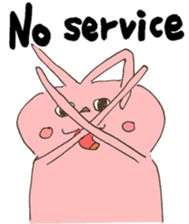 non stop rabbit (English) sticker #7521032