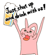 non stop rabbit (English) sticker #7521061