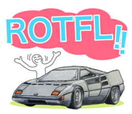 A lot of car  (Supercar) sticker #7521453