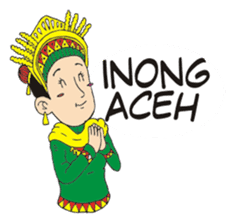 I love Aceh sticker #7521470