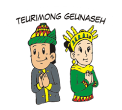 I love Aceh sticker #7521473