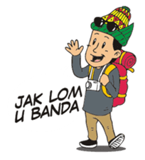 I love Aceh sticker #7521478