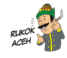 I love Aceh sticker #7521489